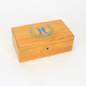 Lane Furniture mini chest with birds