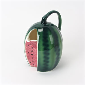 Hand painted Shafford watermelon water pitcher