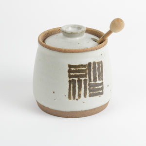 Handwares studio pottery honey jar