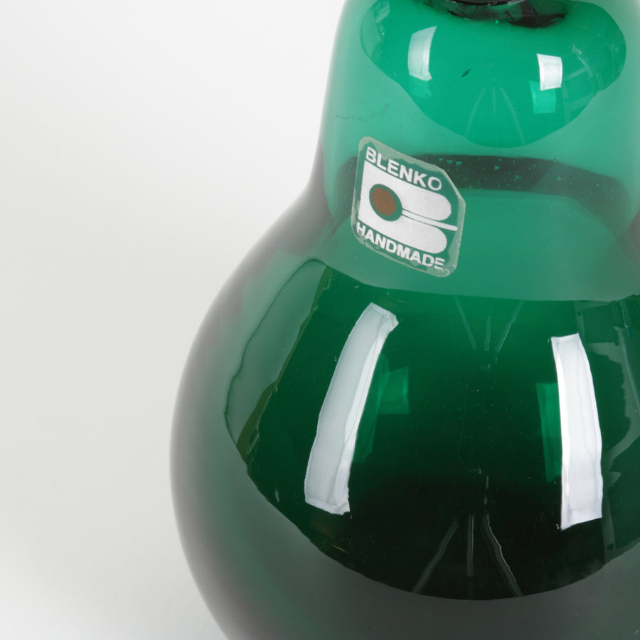 Green glass pear