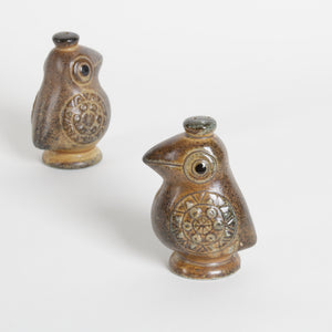Bird shaped salt and pepper shakers 