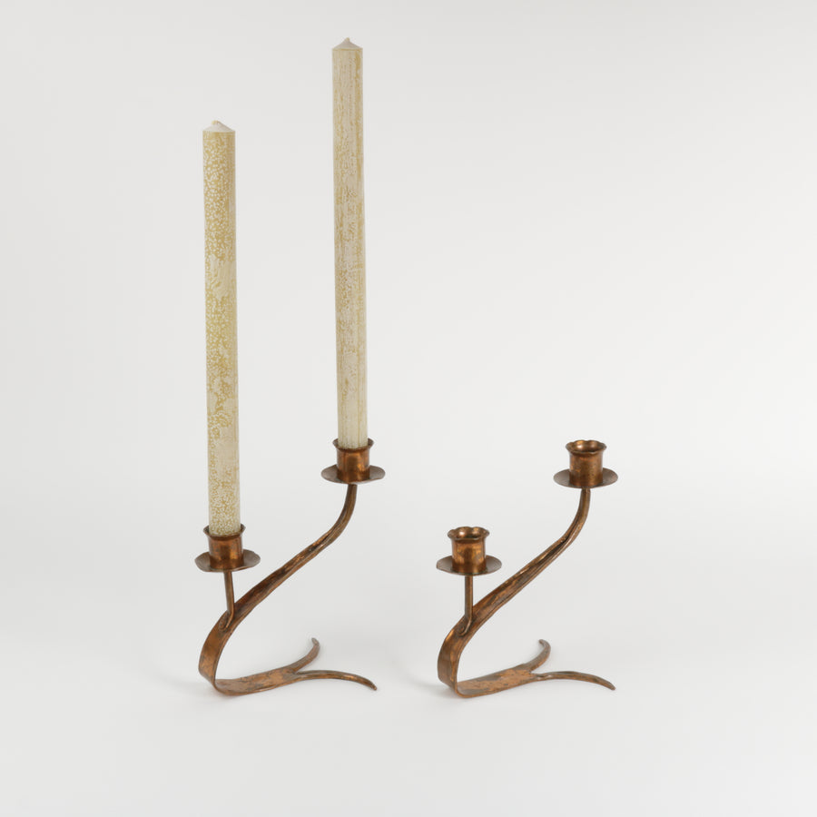 Erhardt Glanders Copper candelabra