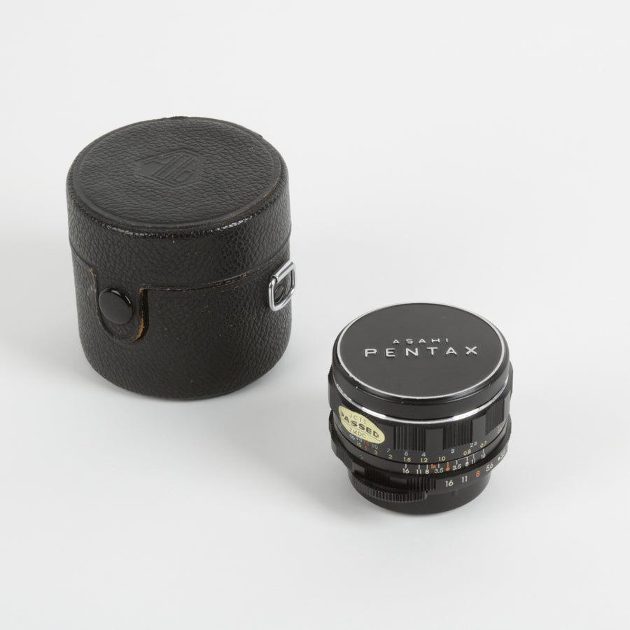 Asahi Pentax Super-Takumar lens 35mm with case