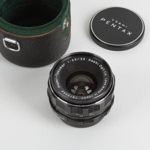 Asahi Pentax Super-Takumar lens 35mm with case