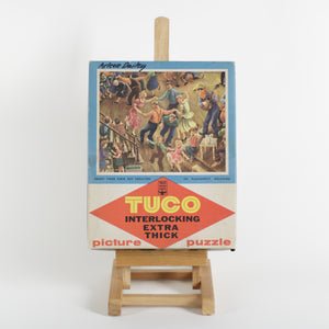 16 x 20" puzzle depicting a square dance hoedown