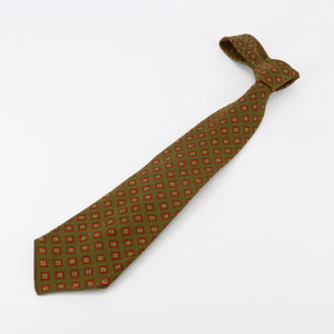 Albert Ltd. vintage olive green wool tie