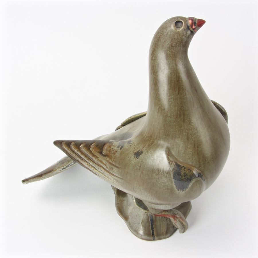 Art deco ceramic bird sculpture main view