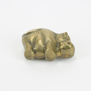 Funky Brass Hippo
