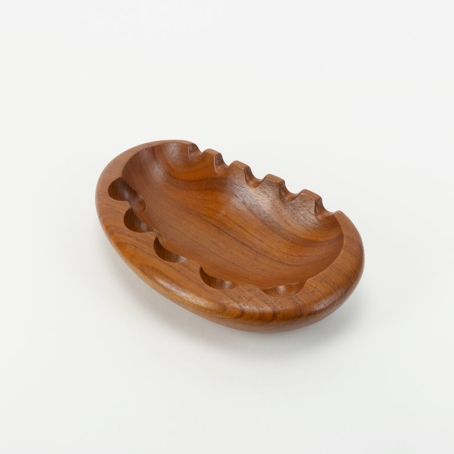 ESP Teak Pipe Holder