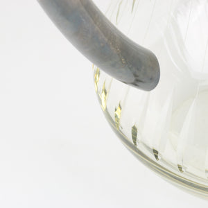Eisenberg-Lozano Crystal Pitcher silver handle