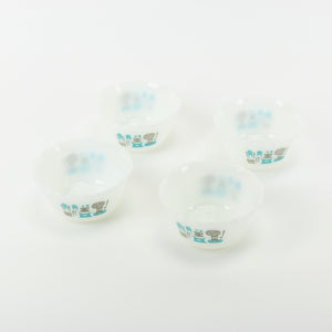 Fire King Atomic Blue Bowls edge