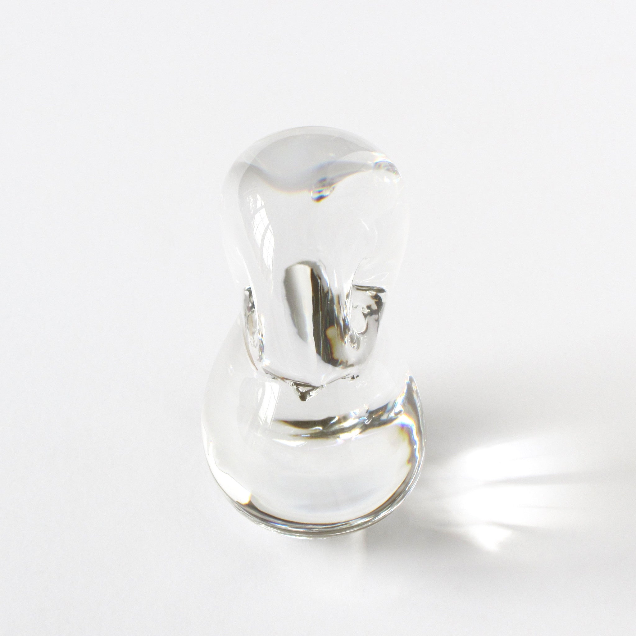 Ronneby Glass Bird Paperweight