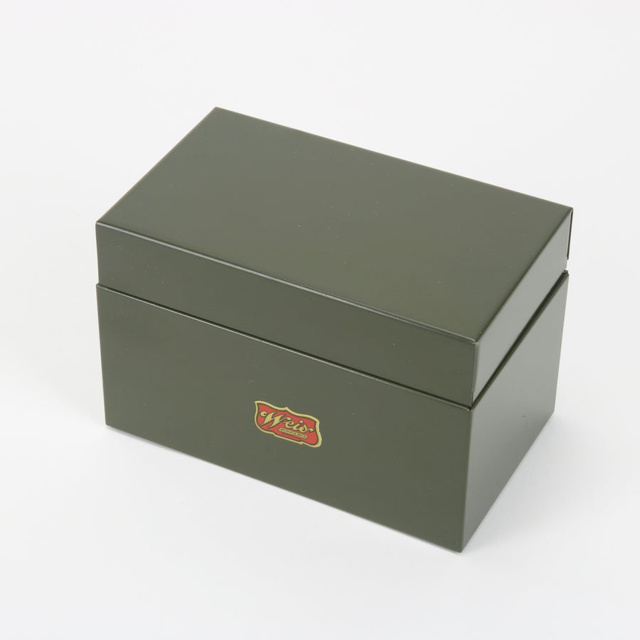 Weis Card File Olive Green